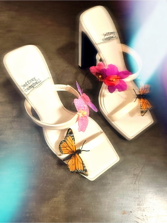 Jeffrey Campbell Shoes - Jeffrey Campbell square toe heels
